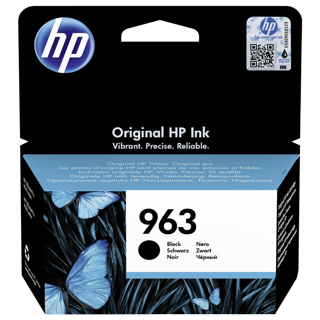 HP 963 Black Original Ink Cartridge pour OJ9010/9013/9020