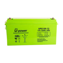 Masterbattery Batterie Gel U-Power 12V, 150 Ah 12M