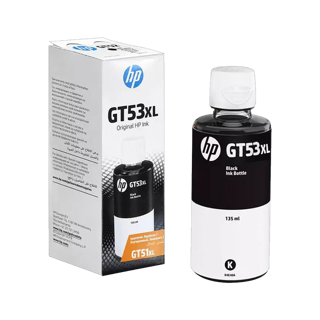 HP GT53 135ml Black Original Ink Bottle 6000 pages pour HP INK TANK 615 515
