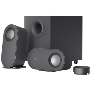 LOGITECH Z407 Bluetooth computer speakers with subwoofer and wireless control - GRAPHITE 12M