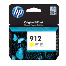 HP 912 Yellow Original Ink Cartridge Pour OJ 8023