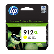 HP 912XL High Yield Yellow Original Ink CartridgePour OJ 8023