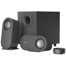 LOGITECH Z407 Bluetooth computer speakers with subwoofer and wireless control - GRAPHITE 12M