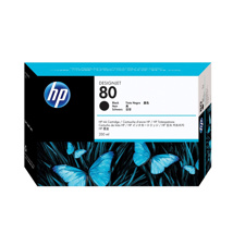 HP 80 350-ml Black DesignJet Ink CartridgeHP DesignJet 1000/1050/1055