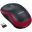 LOGITECH Wireless Mouse M185 Red, WER Occident Pack