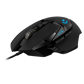 LOGITECH G502 Corded Gaming Mouse - HERO - BLACK - USB - EWR2