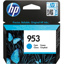 HP 953 Cyan Original Ink CartridgeHP Offjet 8210/8218/871x/8720/8725/8730/8740/8745